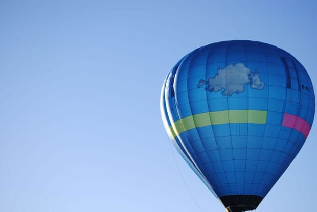 Balões de ar quente a céu aberto / Alentejo
