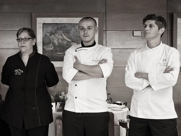 3 chefs e a Bacalhôa no Altis Grand Hotel