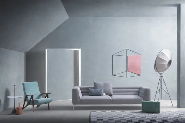 Botero, o sofá / Zanotta