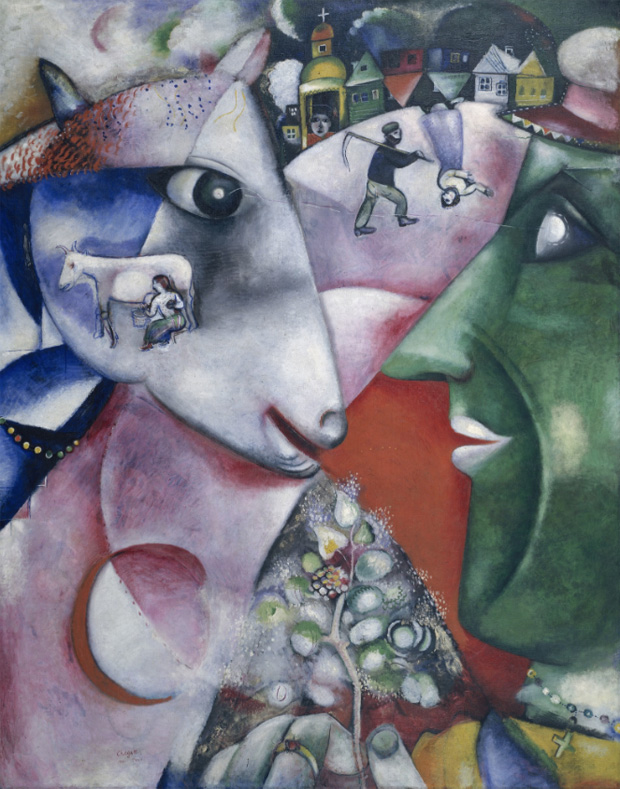 “Eu e a Aldeia” ou Chagall “[…] e a Aldeia”, e eu