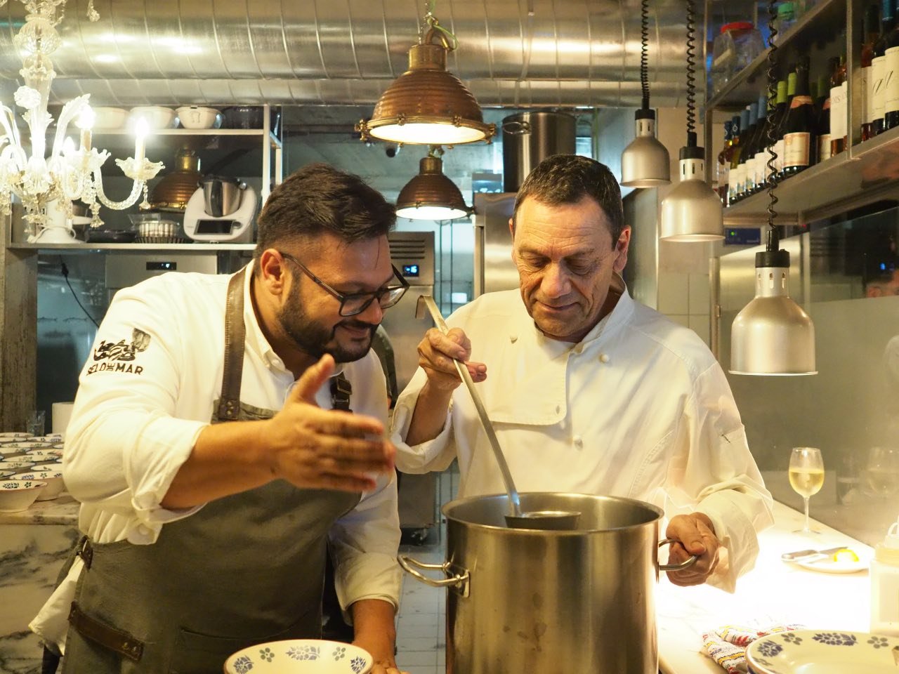 2 chefs, 2 gerações… e o garum