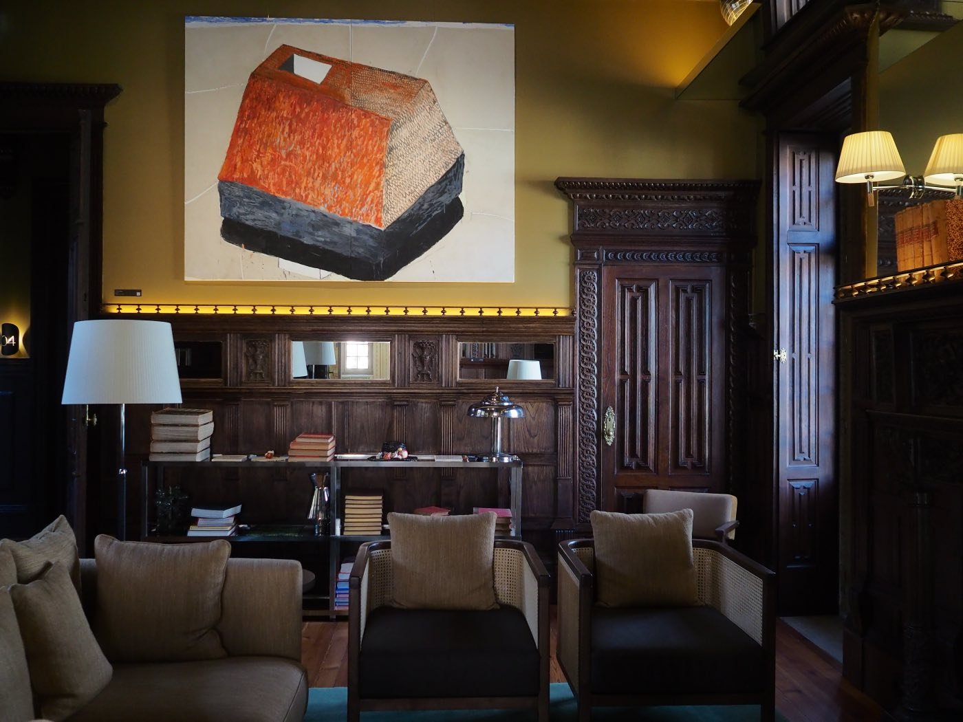 O hotel-galeria da cidade do Porto