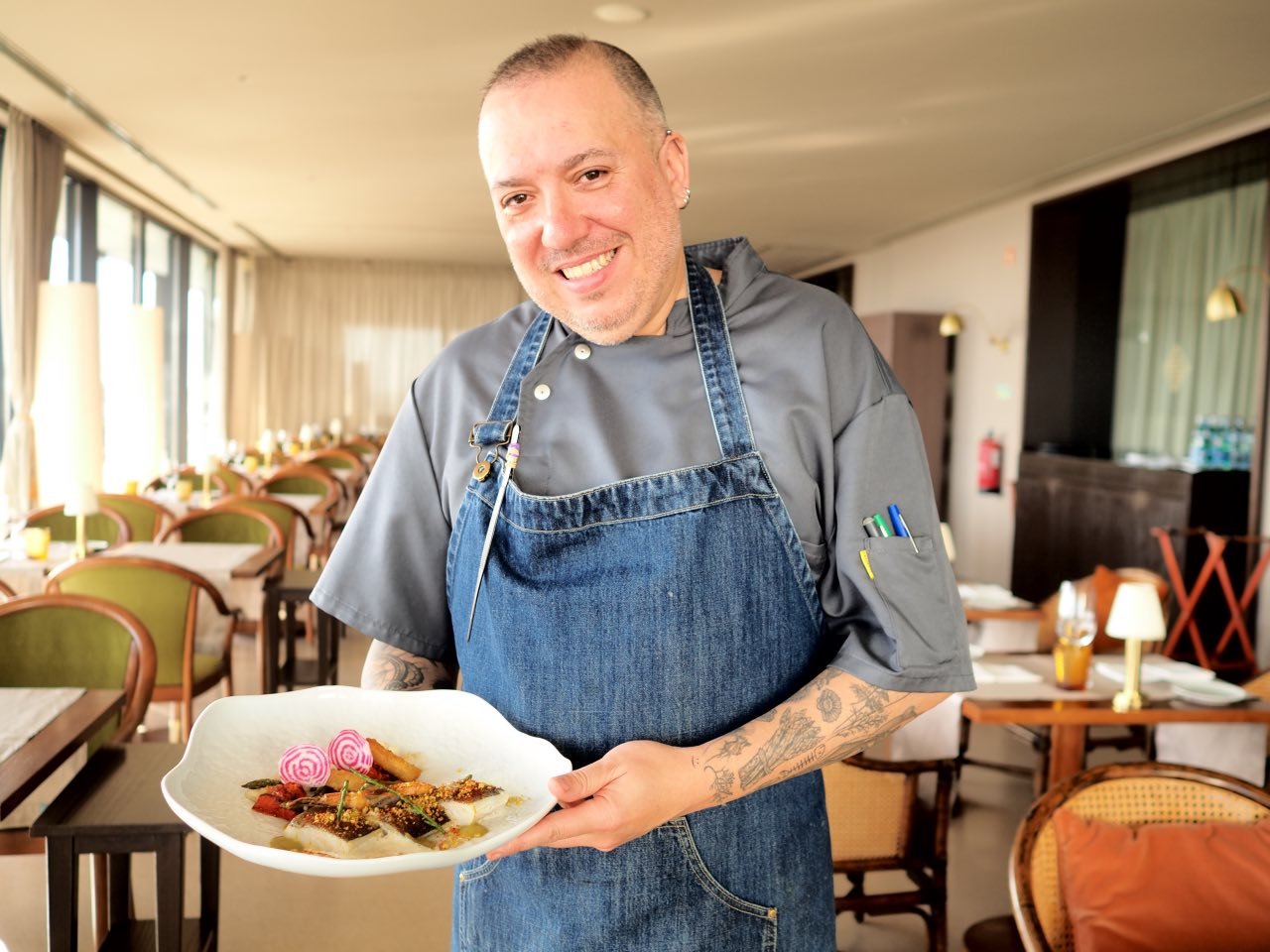 bacalhau d’assinatura • chef Rui Prado: “O empratamento é tido em consideração, mas o sabor dos produtos é o factor mais importante no prato”