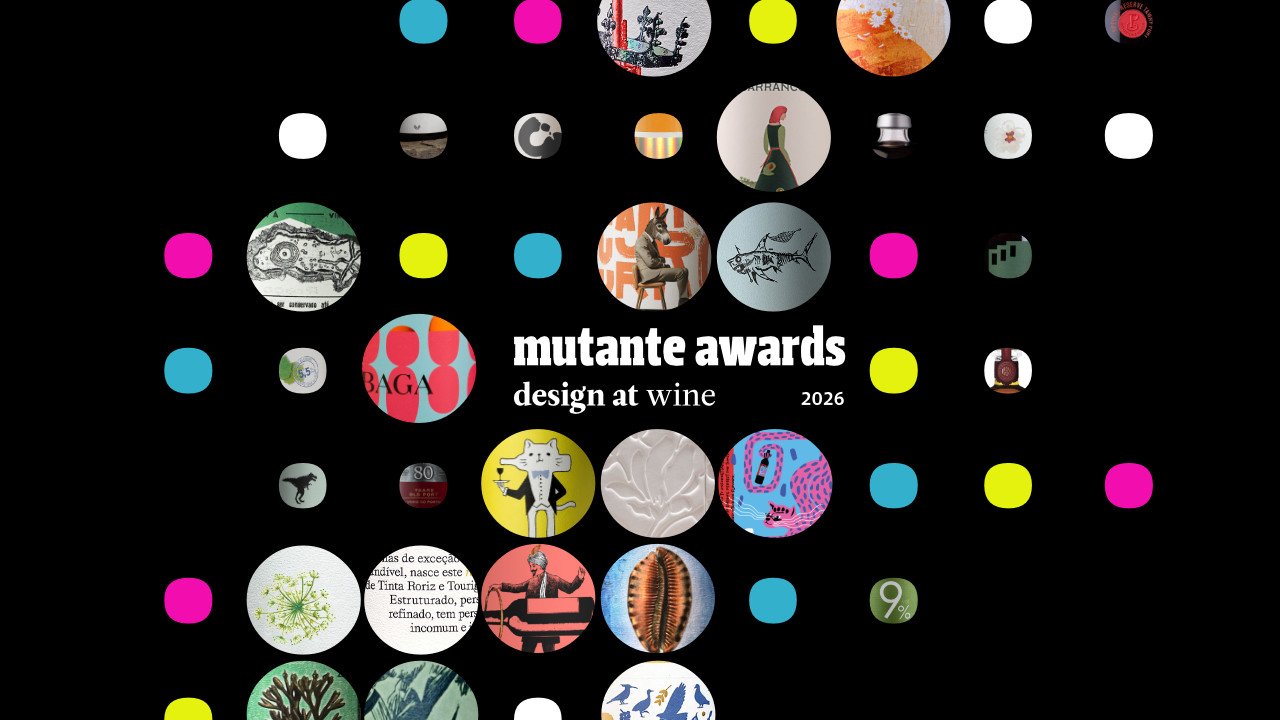 mutante awards design at wine premiados 2026