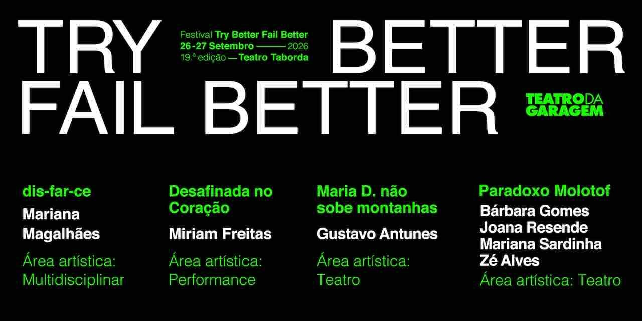 Try Better, Fail Better ’26